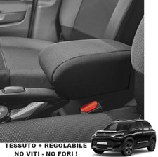 PROMO bracciolo CITROEN C3 AIRCROSS 21- 24 tessuto nero VERSIONE CON SERRANDINA