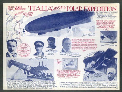 Italia air ship - air, polar