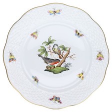 Piatto da torta forma 517 motivo C Herend Ungheria forma Osier Rothschild