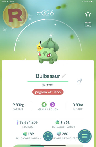 Shiny bulbasaur pikachu - bulbasaur, vizor