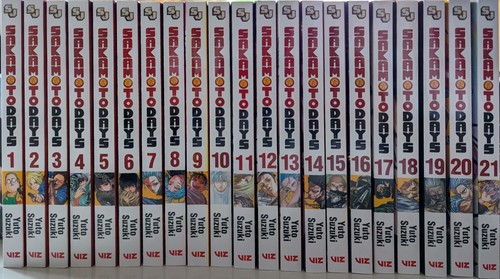 Sakamoto days manga - days, volumes