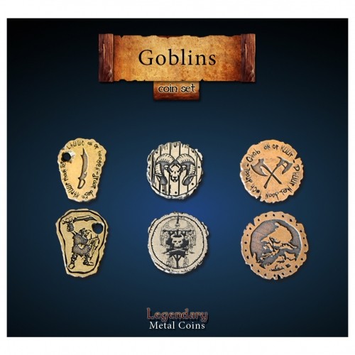 Set monete goblin 24 - di,