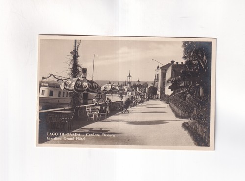 F4127 cartolina lago garda - lago,