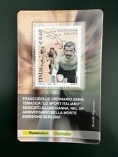 LUIGI GANNA  -  Tessera Filatelica 2007