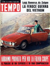 TEMPO 1965/15=LANCIA FULVIA COUPE PROVA AUTO=CARLO BERNARI=LUIGI ROMERSA VIETNAM
