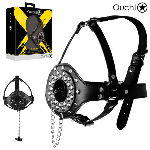Ouch gag head - ouch!, harness