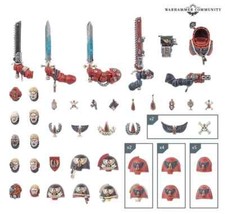Warhammer 40k Blood Angels Upgrades Kit Bits Space Marines 10th Bitz Blood Rage