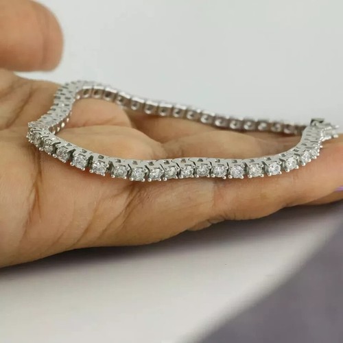 Bracciale tennis taglio tondo - bracciale,