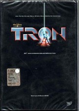 TRON -DOPPIO DVD DISNEY NUOVO SIGILPRIMA STAMPA RARO Z3 DV5089 OLOGRAMMA ROTONDO