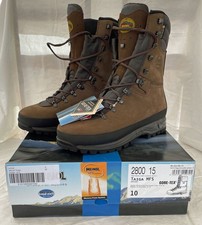 Meindl Taiga GTX oltloden Gore-Tex, taglia 10 UK / 44,5 EU, nuovo nella scatola originale