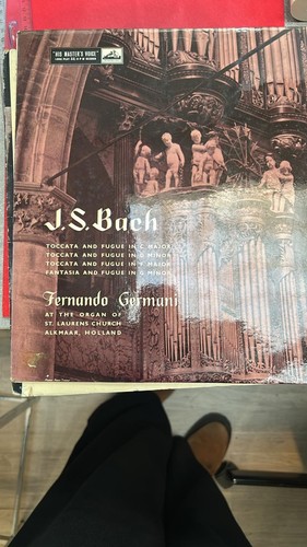 Disco vinile giri bach - disco, 33