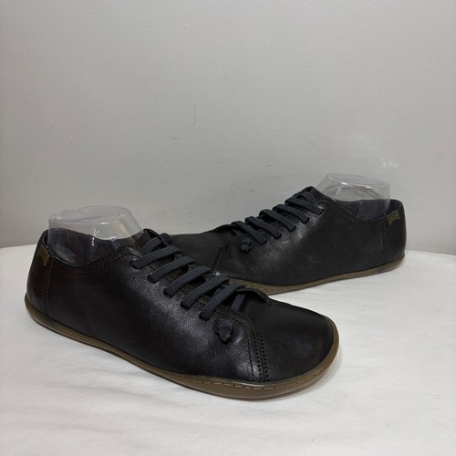 Scarpe camper nero pelle - pelle, peu