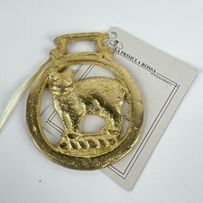 Antico fregio in ottone bronzo