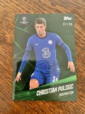 Card Christian Pulisic Topps Parallel 63/99 Inspiration Reyna Set Usa Dream Team