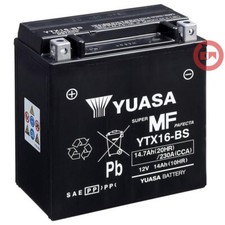 BATTERIA YUASA YTX16-BS 12V