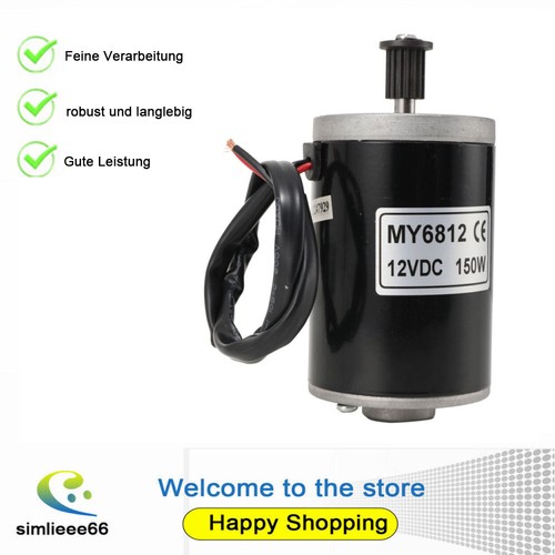 Motore elettrico 12v - 12v, 150w