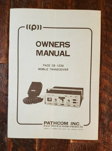 Manuale proprietario radio