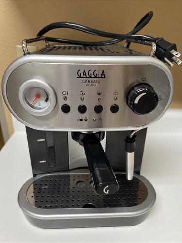 Gaggia carezza deluxe espresso - deluxe,