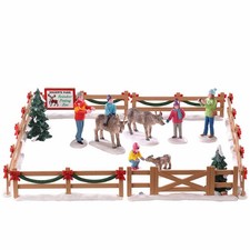 Reindeer petting zoo set of 17