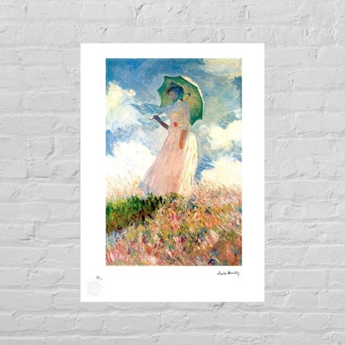 Claude monet donna con - claude,