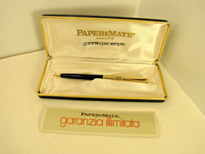 Papermate Paper mate vintage portamine matita automatica nera 2 cuori oro ottima