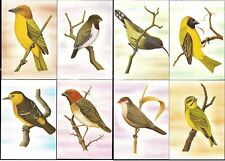 Carte Sao Tome 1983 Birds Kingfisher Starling Dove Owl Weaver Canary Cuckoo 22 M