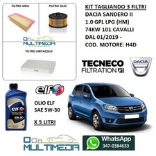 TAGLIANDO 3 FILTRI OLIO