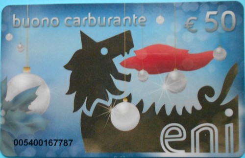 Scheda natale eni buono - scheda,