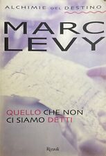 Quello che non ci siamo detti