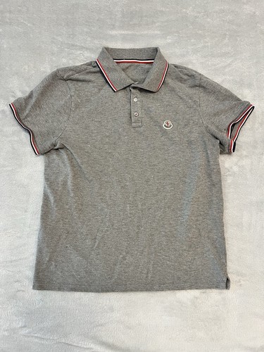 Polo moncler donna grigia - moncler,