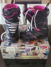 SCARPONI SNOWBOARD DONNA NORTHWAVE DIME BLACK/PINK Nero/rosa 37 (6.5)