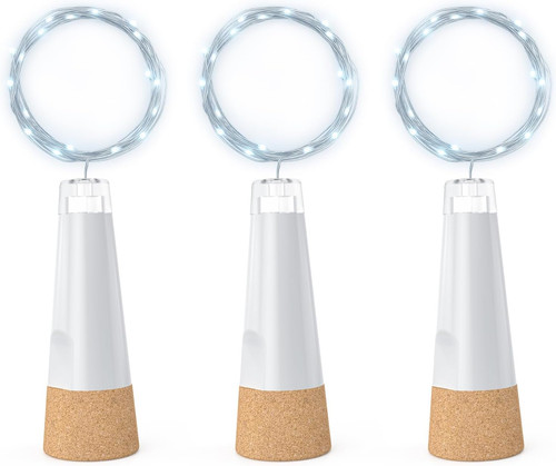 Luci bottiglia con tappo usb - con,