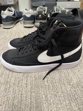 Nike Blazer Alto Nero Bianco