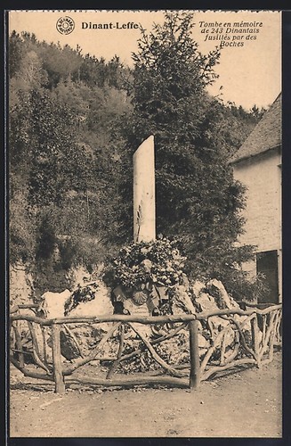 Cpa dinant leffe tombe - dinant-leffe,,