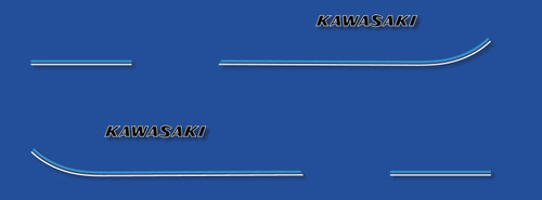 Kawasaki 125 stickers - kawasaki, a1