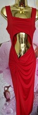 NUOVO SEXY HOT RED BODYCON