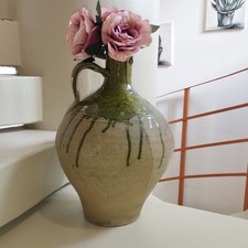 ANTICA ANFORA IN TERRACOTTA VASO DEI PRIMI DEL 900 PORTAFIORI CAPASA GIARA ORCIO