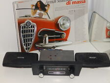 ALFA ROMEO GIULIETTA SPIDER DEL 60 - AUTORADIO STERE 8 MOTOROLA COMPLETO 