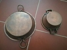 2 vecchi pentolini padellini