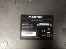 TV Master TL490 led tv con dvb t2