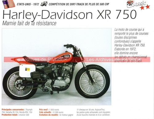 Harley davidson 750 - harley, ricky