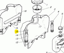 TAPPO TRILOBATO CON FORO