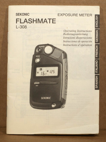Sekonic flashmate 308 - flashmate, l-308