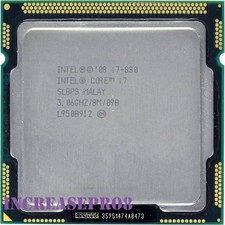 CPU Intel Core I7-860S I7-870 I7-875K I7-880 i5-680 i5-750 i5-760 LGA 1156