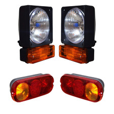 Faro proiettore escavatore