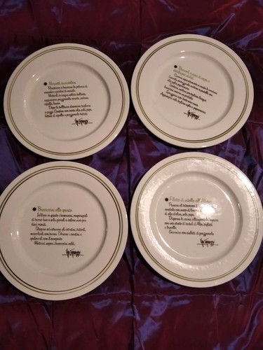 Piatti ceramica ricette - , ugo