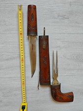 Forchettone + Coltello (legno lavorato)
