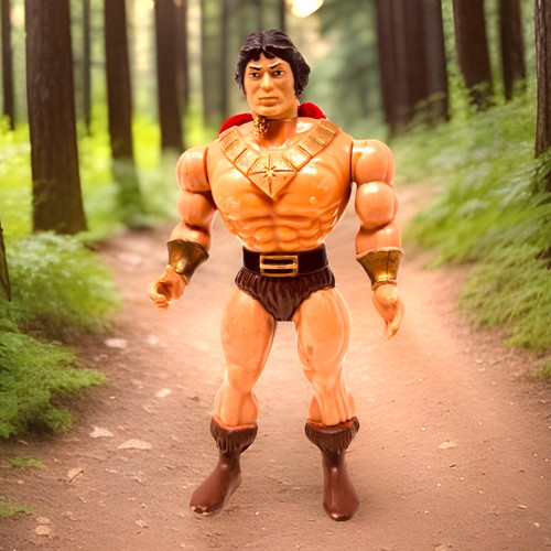 Figurina john blackstar galoob - figurina,