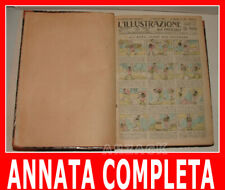 L'ILLUSTRAZIONE DEI PICCOLI 397/449 Annata Completa 1922 Anno IX Picco e Toselli