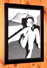 Poster Foglio Pubblicitario Tomb Raider 2 3 4 Lara Croft Old small Ad Page Framed Vintage